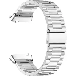 Ремінець DK для Xiaomi Redmi Watch 3 Active / 3 Lite Metal Fitlink Steel Band (silver) - мініатюра 2