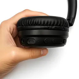 Гарнітура Media-Tech 3MOTION ANC BT MT3611 Bluetooth+3,5мм, Black - мініатюра 6