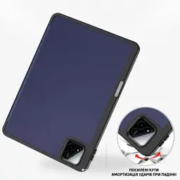 Чохол до планшета BeCover Flexible TPU Mate Xiaomi Pad 7 / 7 Pro 11.2" Deep Blue (715615) - мініатюра 6