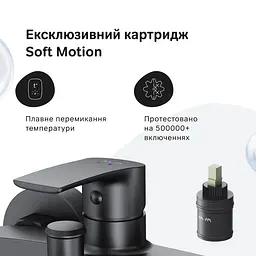 Змішувач для ванни AM.PM Pride black F7C10022 - мініатюра 5