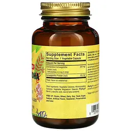 Ашваганда Ashwagandha Root Extract 60 капсул Solgar vit0006549 - миниатюра 2