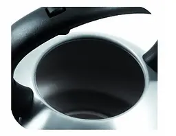 Чайник Tefal зі свистком 2.5 л нержавіюча сталь сталевий чорний - мініатюра 2