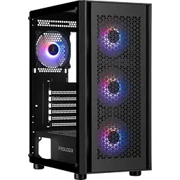 Корпус Prologix Glower GM-07RBA чорний [173427]