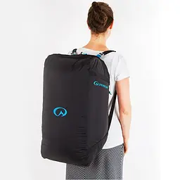 Сумка дорожня Lifeventure Packable Duffle 70 L Чорний - мініатюра 3