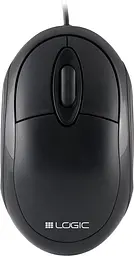 Мишка LogicConcept LM-11, 3 кн., 1000dpi, чорна (M-LC-LM11)