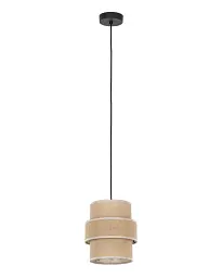 Підвісний світильник, люстра TK Lighting 5401 Calisto E27 1x15W IP20 бежевий