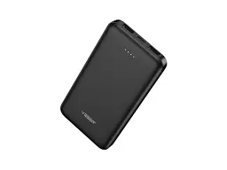 Зовнішній акумулятор (Power Bank) VEGER W1065 10000mAh Black (VG-W1065)