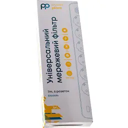 Мережевий фільтр живлення PowerPlant 7м, 6 розеток,USB, Type-C (YS-N6086/7c) (EX610686) - мініатюра 4