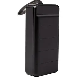 Універсальна мобільна батарея PowerPlant 36000mAh, PD 20W, USB-C, 3xUSB, Lightning, black