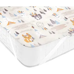 Наматрацник непромокаючий Cosas Dream Animals 70х120 см бежевий WaterSheet_AnimalsDreamBig_120) - мініатюра 3