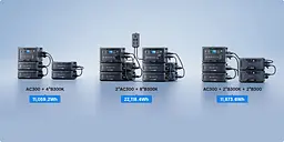 Додаткова батарея Bluetti (PowerOak) B300K2 2764.8 Вт/год - мініатюра 10