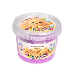 Кінетичний пісок Magic Sand 31196 у відрі 500 гр, формочки 4 шт