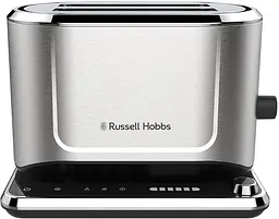 Тостер Attentiv 2 Slice 1500Вт, підігрів, розморожування, метал Russell Hobbs teh0025669