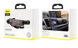 Автомобільний тримач холдер Baseus Mr Hui Gravity Car Mount SUYL-HU01 Black - мініатюра 9