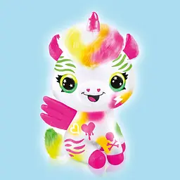 Набір для творчості Canal Toys DIY Airbrush Plush Єдиноріг неон (AIR024) - мініатюра 8