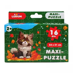 Пазл дитячий максі Котик 3 ME5032-04, 16 великих елементів