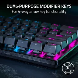 Клавіатура Razer Huntsman V3 Pro Mini USB ENG/UKR Black (RZ03-04990100-R3M1) - мініатюра 7