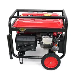 Генератор бензиновий COVAX EPH18500E2-GAS, 9.0kW, бензин/газ, однофазний 220V, 50Hz, DC12V, 20HP, Electric Starter, tank 25L, 705x560x570mm, 88kg - мініатюра 3