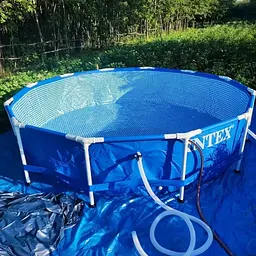 Круглий Каркасний Басейн із Картриджним фільтром-насосом Intex 366 x 76 см. - мініатюра 4