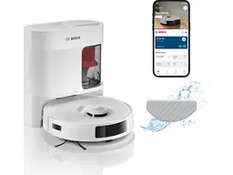 Робот-пилосос з вологим прибиранням Bosch Spotless+ BCRD1W