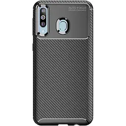 Чохол-накладка Toto TPU Carbon Fiber 1.5 mm Case Samsung Galaxy A40s/M30 Black - мініатюра 5