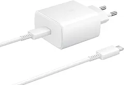 Зарядний пристрій - блок Travel OEM (EP-TA845) USB-C 45W PD білий - мініатюра 5