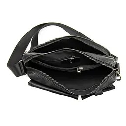 Шкіряна сумка через плече горизонтальна Tiding Bag 1628A - мініатюра 6