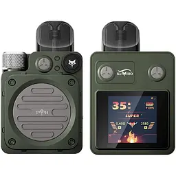 Под-система електронна сигарета Kumiho THOTH T Pro 35W Pod 1300mAh 2ml Kit Jungle Green (18162) - мініатюра 3