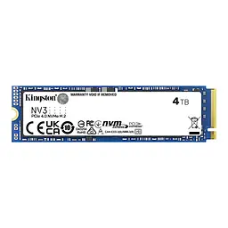Накопитель SSD M.2 Kingston NV3 4000GB NVMe 2280 PCIe 4.0 x4 3D NAND - миниатюра 2
