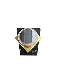 LED лампадка на могилу 24×16 см на сонячній батареї тепле світло №1 - мініатюра 6