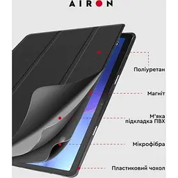 Чохол до планшета Airon Premium Lenovo tab M10 3rd 10.1 TB (325FU/328FU) + film Black (4822352781145) - мініатюра 9
