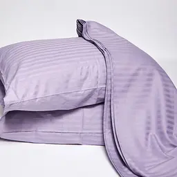 Постільний набір Moon&Star (підковдра 143х210 см + 2 наволочки 50х70 см) Satin Stripe Soft Lilac - мініатюра 4