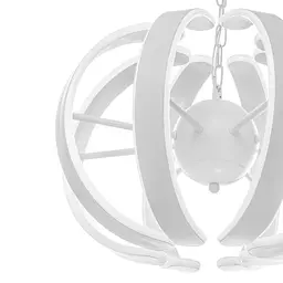 Люстра підвісна Brille для спальні LED 192W NW WH (BL-539S/8) - мініатюра 3