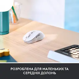 Мишка Logitech Signature M650 Wireless for Business Off-White (910-006275) - мініатюра 4