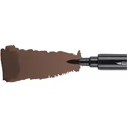 Маркер акварельний Santi  Brush Marker SWB-31 сіро-коричневий двосторонній 6 шт. (391087) - мініатюра 2