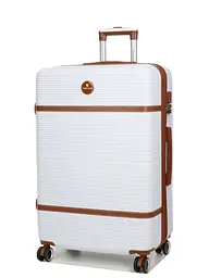 Валіза велика L ABS-пластик Worldline Airtex 629 76×52×30см 110л Біла