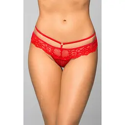Жіночі стрінги Tongs 2475 - red, S/M SoftLine 5591247536 89591