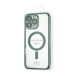 Чохол Ductil Metallic Edge with MagSafe (Protected Camera & Lens) iPhone 16 Pro Max Dark Green - мініатюра 2