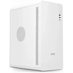 Корпус 2E Credo V500W, білий, без БЖ, Mid Tower, для ATX / Micro ATX / Mini ITX, 1xType-C / 1xUSB 3.0 / 1xUSB 2.0, макс. CPU - 160