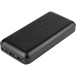 Зовнішній акумулятор XO PB302 20000mAh 10W Black [163283] - мініатюра 2