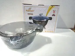 Каструля Bohmann BH 150-24 Black 24 см 5 л - мініатюра 7