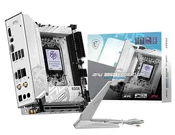 Материнська плата MSI MPG B860I EDGE TI WIFI (MPG B860I EDGE TI WIFI) (Socket 1851, Intel B860, Mini-ITX) - мініатюра 5