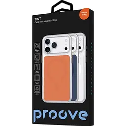 Чохол Proove Tint Case with Magnetic Ring для Apple iPhone 17 Pro Cosmic Orange (PCTCIP17P055) [164109] - мініатюра 3