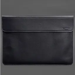 Шкіряний чохол-конверт BlankNote на магнітах для MacBook 15 дюйм Темно-синій - мініатюра 2