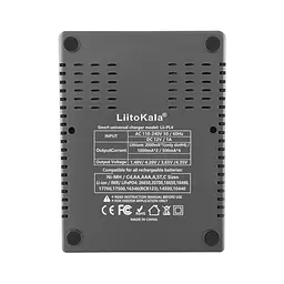 Зарядний пристрій Liitokala Lii-PL4, 4 канала, Ni-Mh/Li-ion/LiFePO4, 220V/12V, LED, Box - мініатюра 4