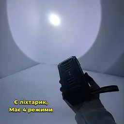 Багатофункціональний портативний FM радіоприймач / Bluetooth-колонка з акумулятором, сонячна панель. MP3-плеєр USB / microSD - мініатюра 7