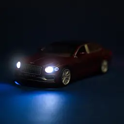 Колекційна металева модель автомобіля Автопром Bentley Flying Spur Hybrid із зарядною станцією, інерцією, світлом та звуком 1:38 - мініатюра 8