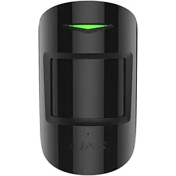 Комбінований датчик руху та розбиття скла Ajax CombiProtect black (7367)