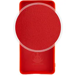 Чохол Silicone Cover Lakshmi Full Camera (AA) для Realme Note 50 5G Червоний / Red - мініатюра 2