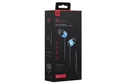 Навушники 2E S6 Pinion Mic Blue (2E-IES6BL) - мініатюра 6